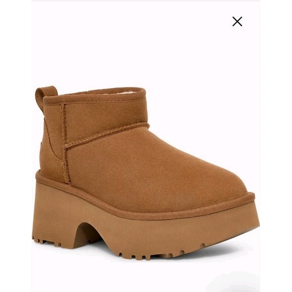 UGG Shoes - UGG NWT Platform Mini Boots | Chestnut | Cozy & Trendy | Size 8